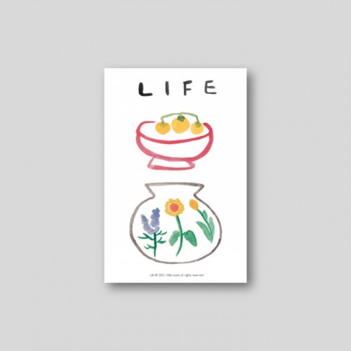 Life 엽서
