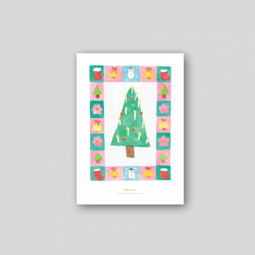 Christmas Tree A4 Poster