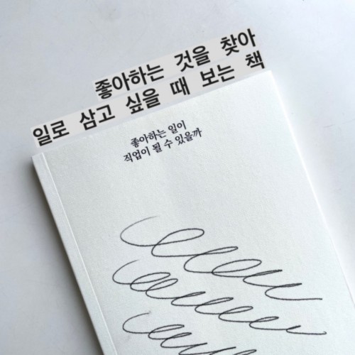좋아하는 일을 찾아 일로 삼고 싶을 때 보는 책 『좋아하는 일이 직업이 될 수 있을까』